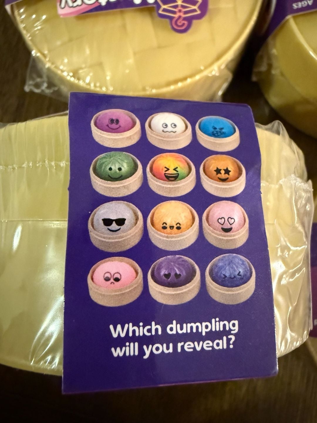 Mystery Dumpling Squishy Toy Lot of 4 2