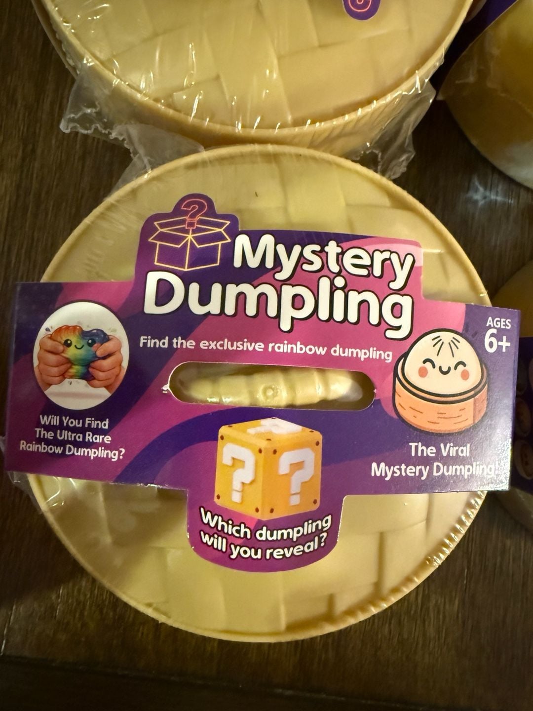 Mystery Dumpling Squishy Toy Lot of 4 3