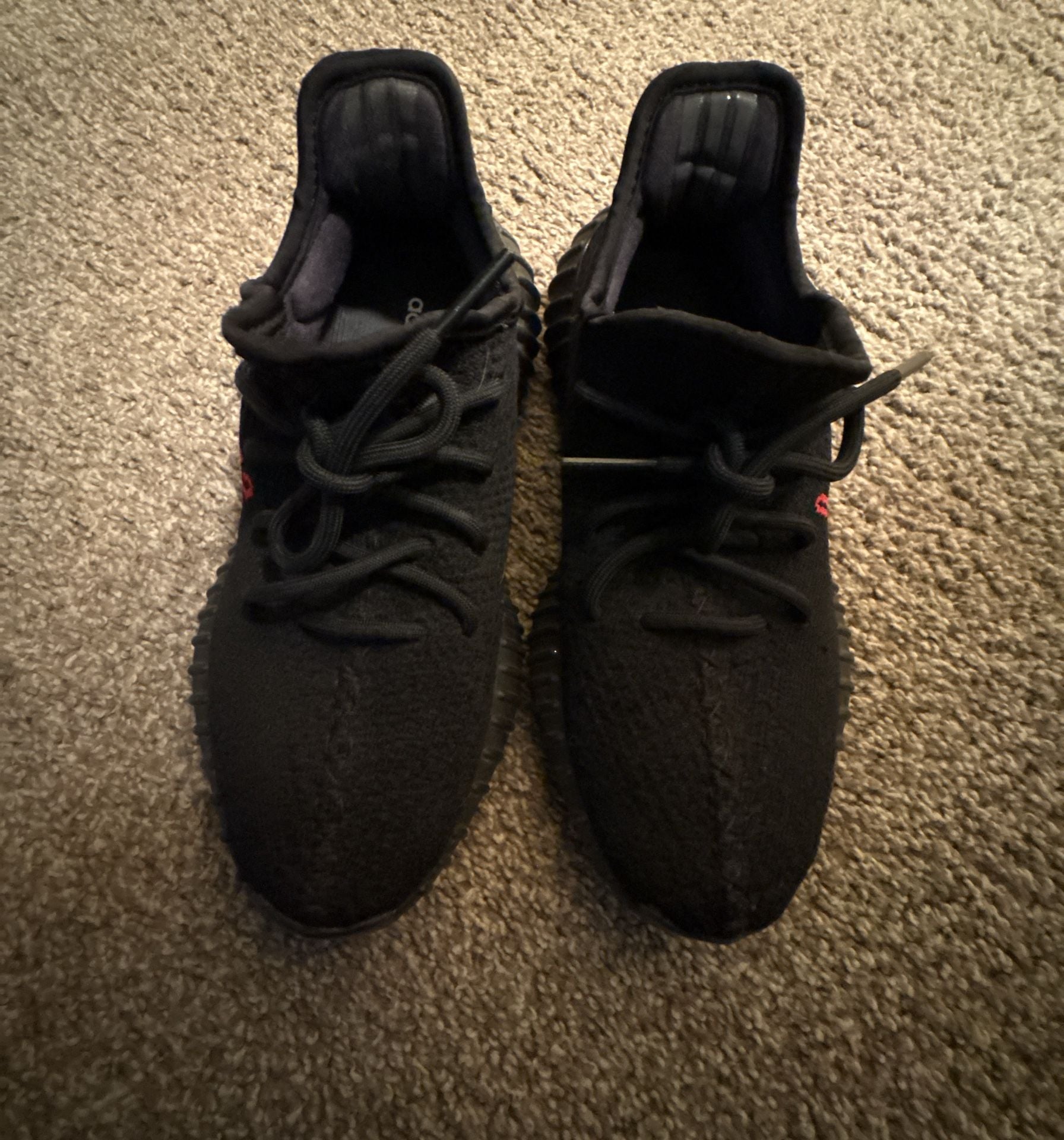 Adidas Yeezy Boost 350 V2 Size 6 Core Black Red 4