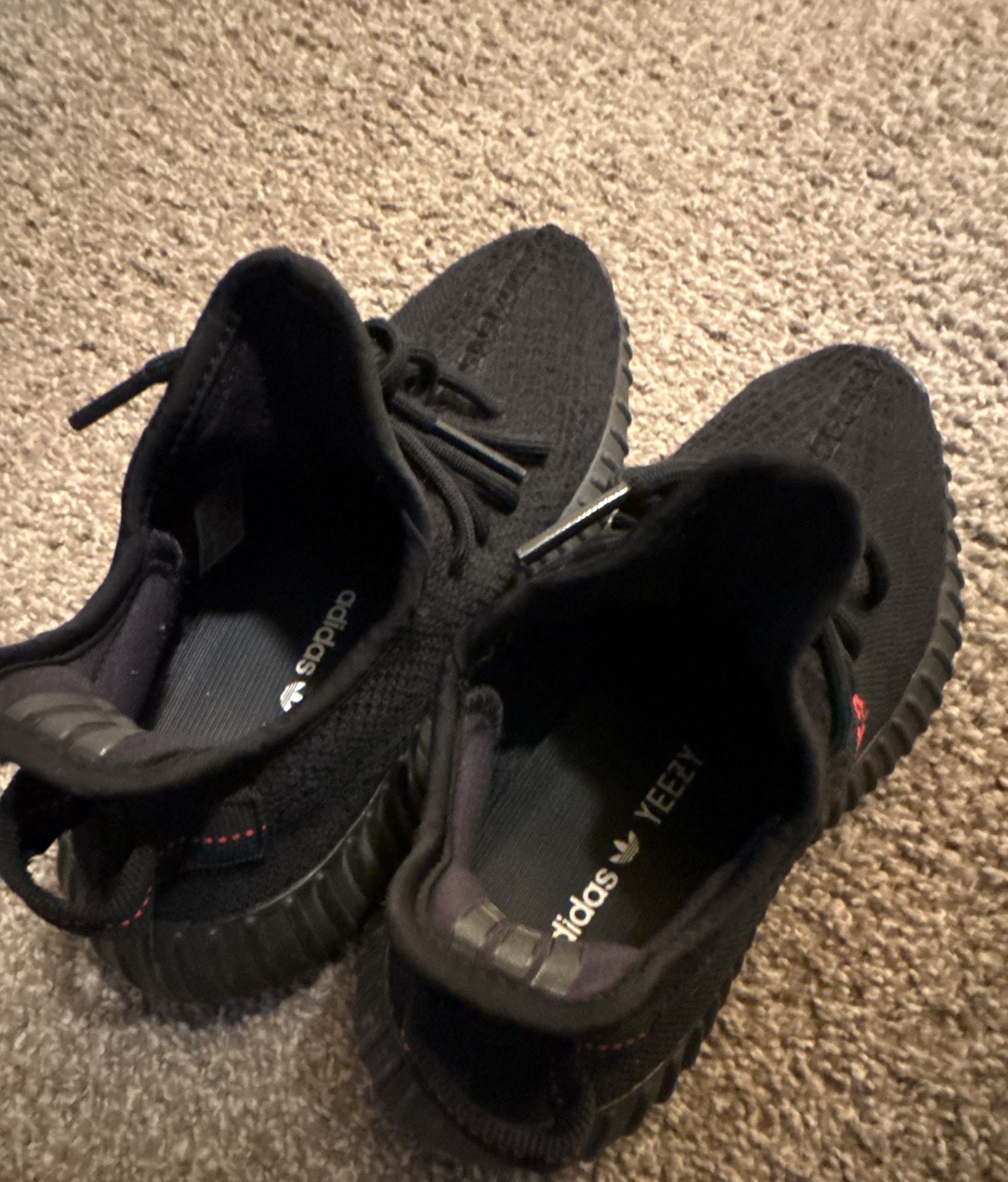 Adidas Yeezy Boost 350 V2 Size 6 Core Black Red 5