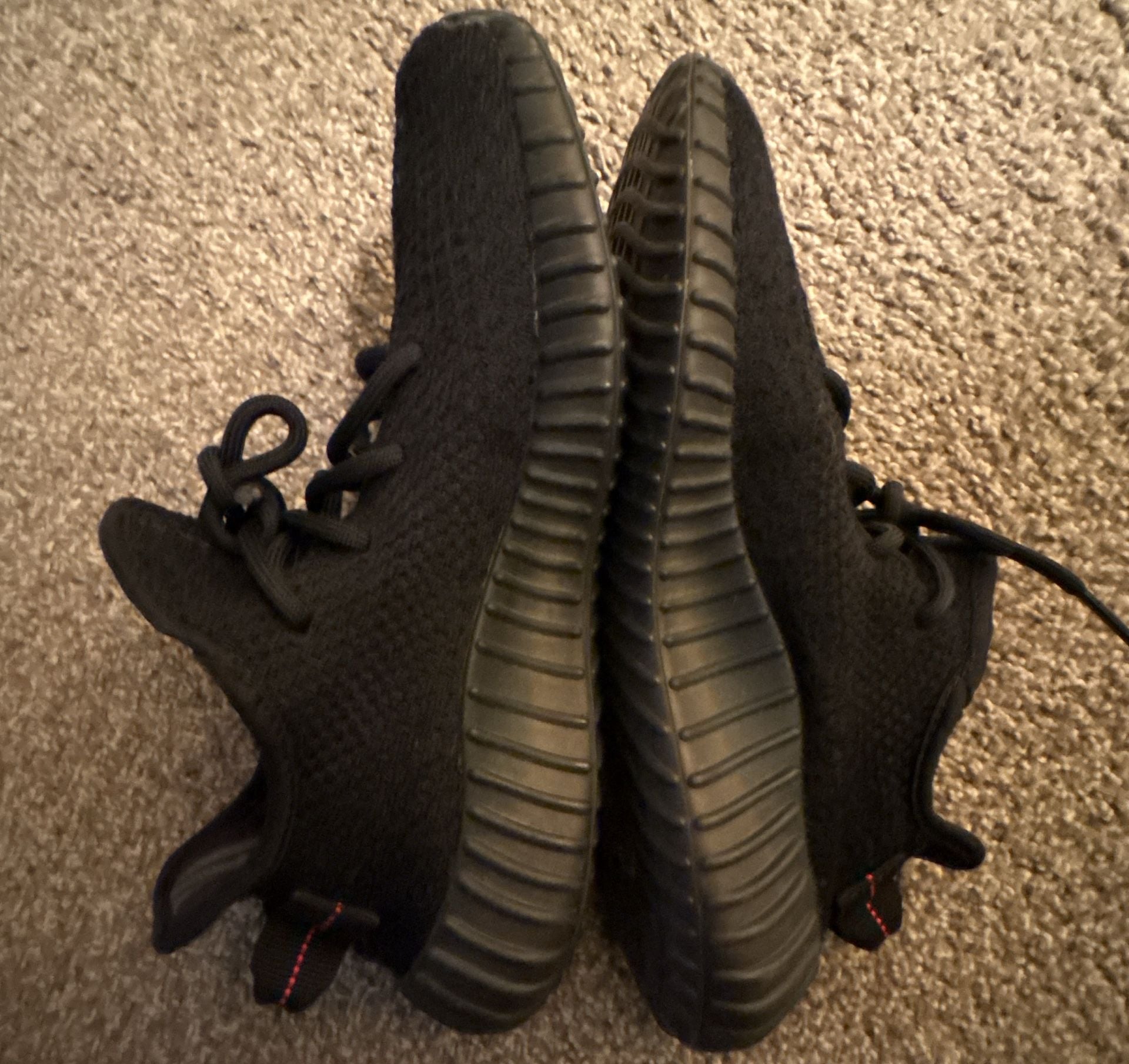 Adidas Yeezy Boost 350 V2 Size 6 Core Black Red 8