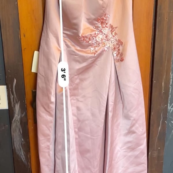 TS Couture Pink Evening Dress