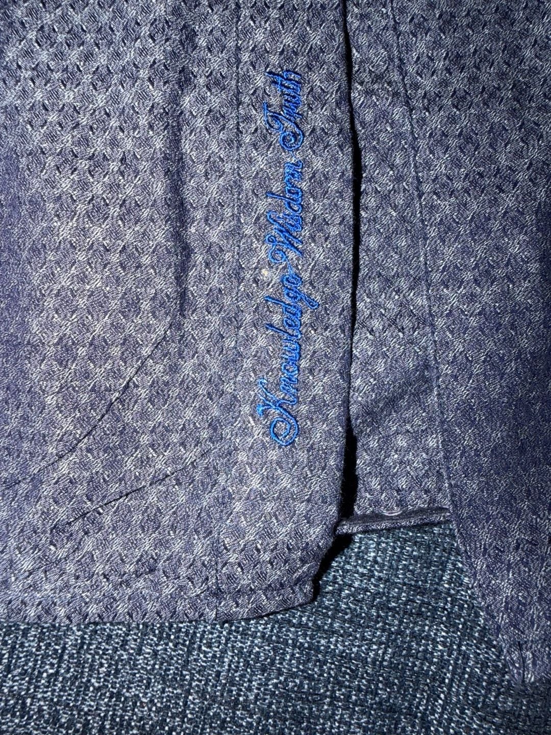 Robert Graham Shirt Size L Classic Fit Geometric Print Long Sleeve Button Up 9