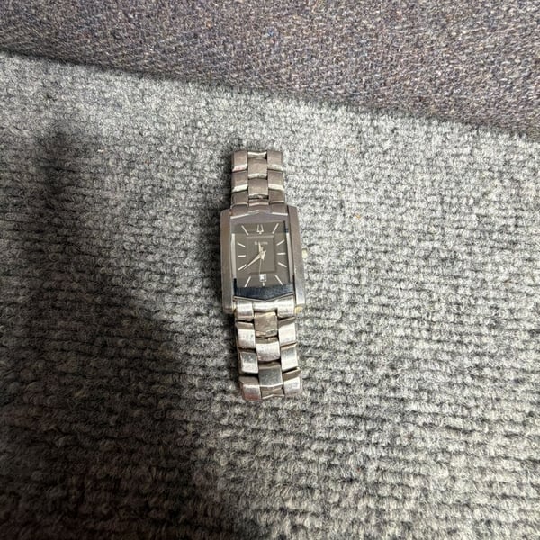 Bulova Quartz A3 Stainless Steel Wristwatch
