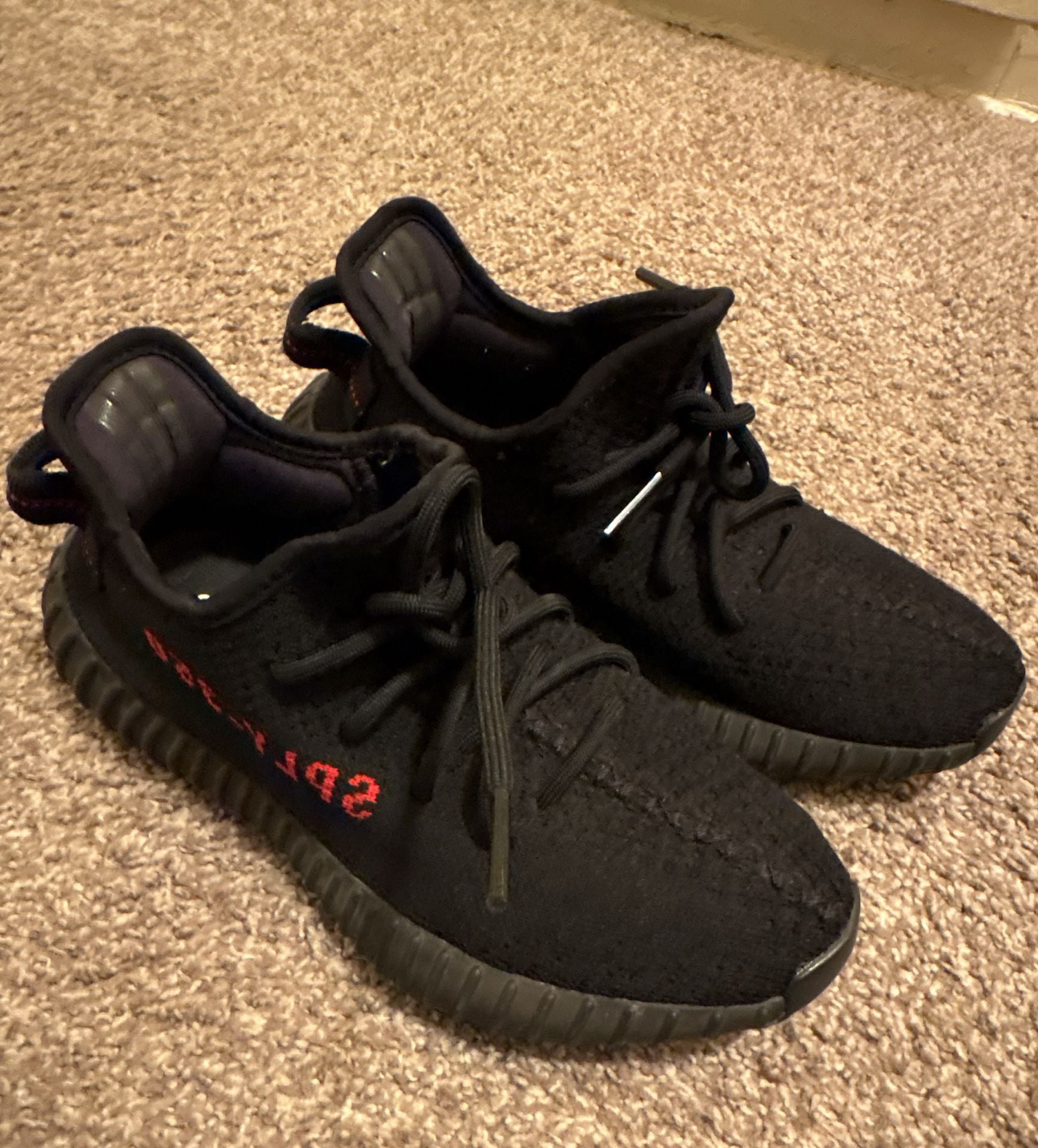 Adidas Yeezy Boost 350 V2 Size 6 Core Black Red 2