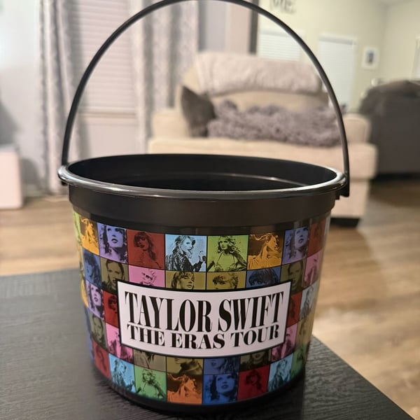 Taylor Swift The Eras Tour Official Movie Popcorn Bucket