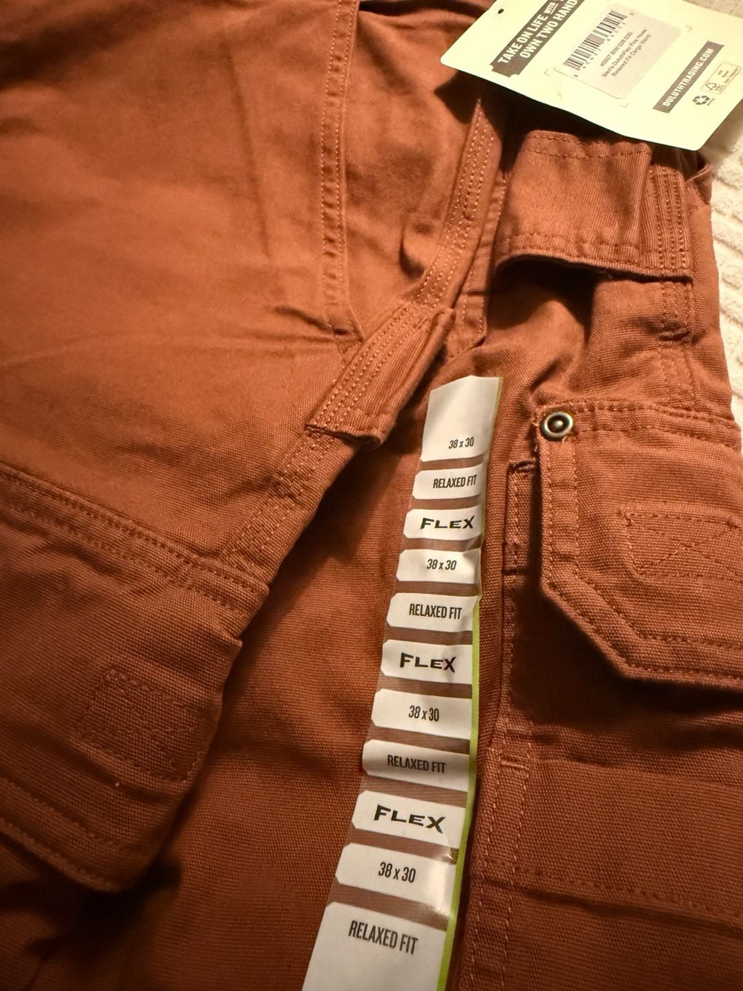 Duluth Trading Co DuluthFlex Fire Hose Size 38x30 5