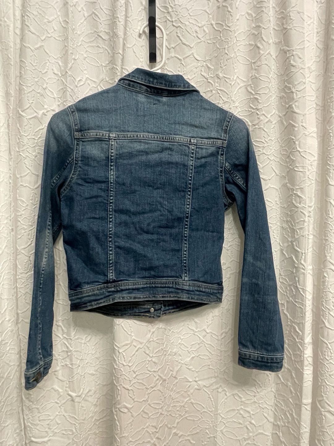 Gap Kids Blue Denim Jean Jacket XL Regular Youth Boys Girls Classic Trucker 4