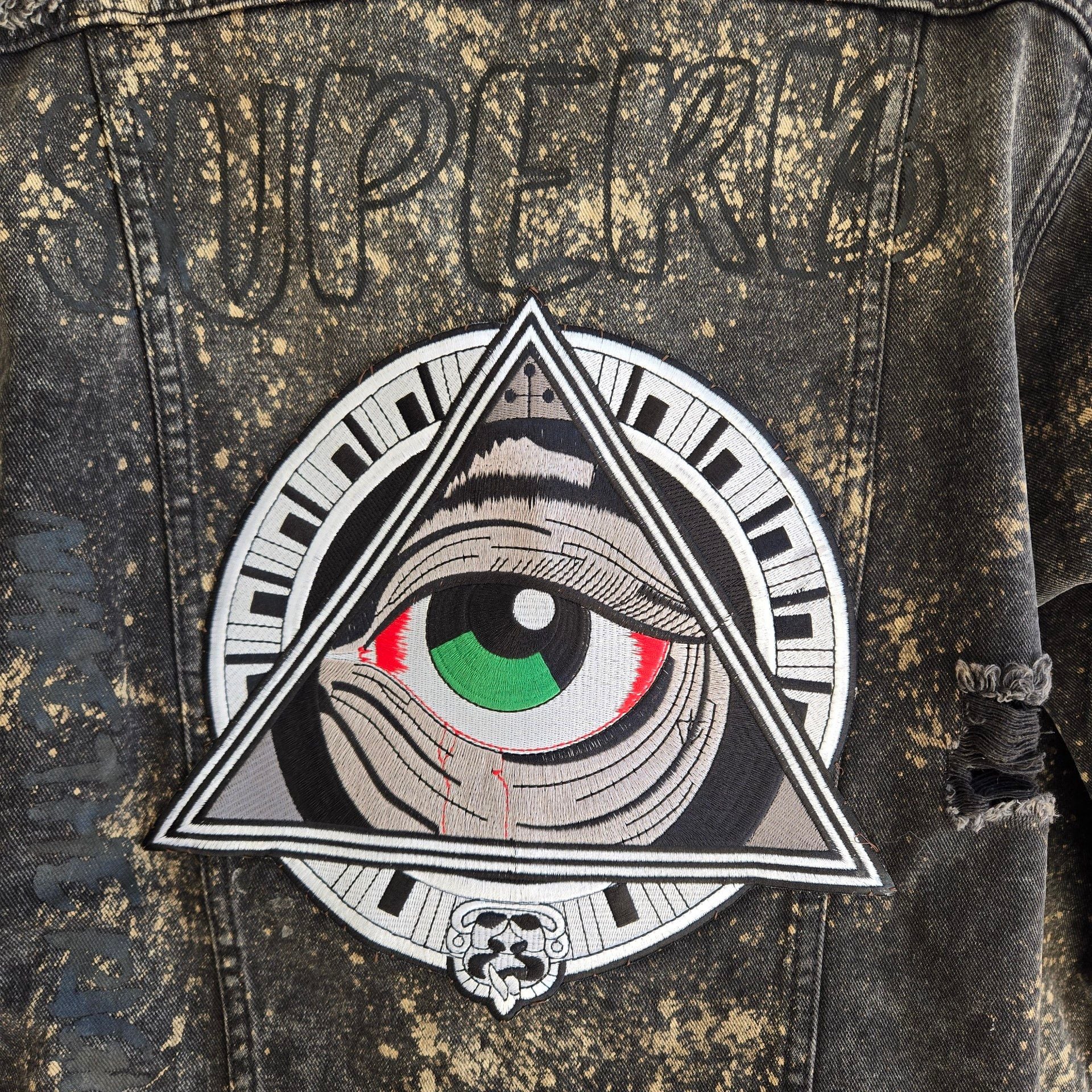 Jordan Craig Ambition Denim Trucker Jacket Industrial Black Size XL 7