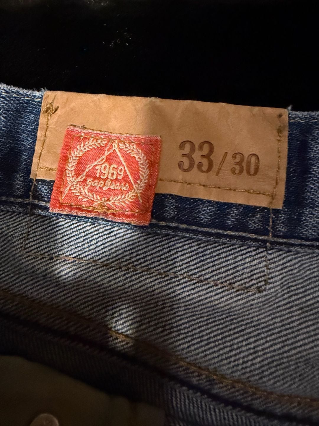 Gap 1969 Easy Fit Jeans Size 33/30 Blue Denim 4