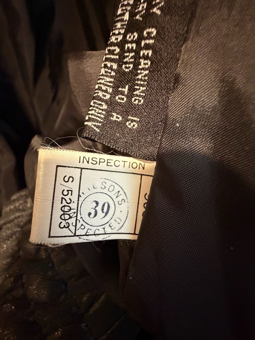 Vintage Tannery West Leather Jacket Size XL Black Bomber 4