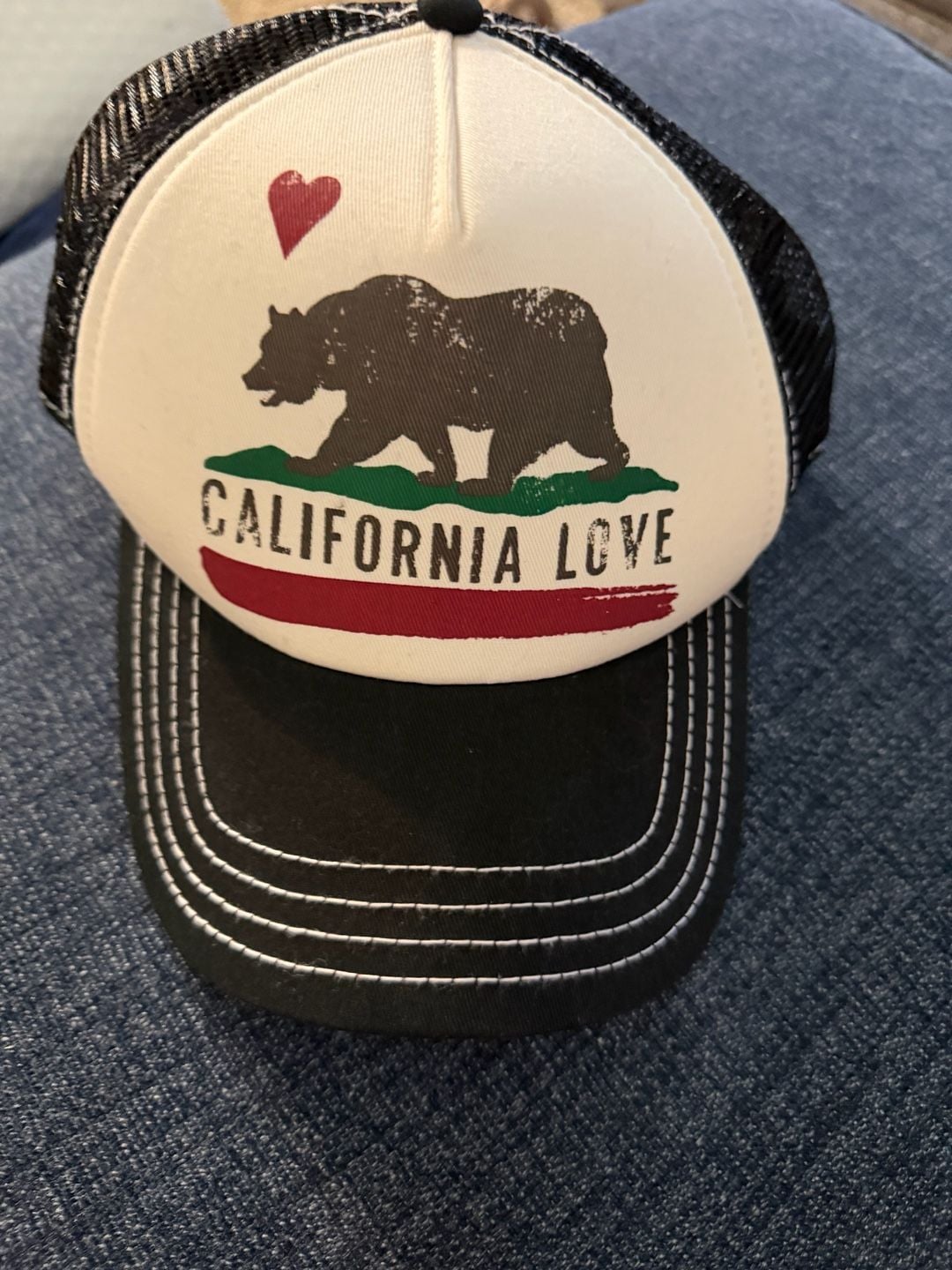 Brooklyn Hat Co California Love Trucker Cap Black 2