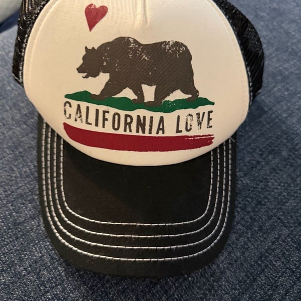 Brooklyn Hat Co California Love Trucker Cap Black