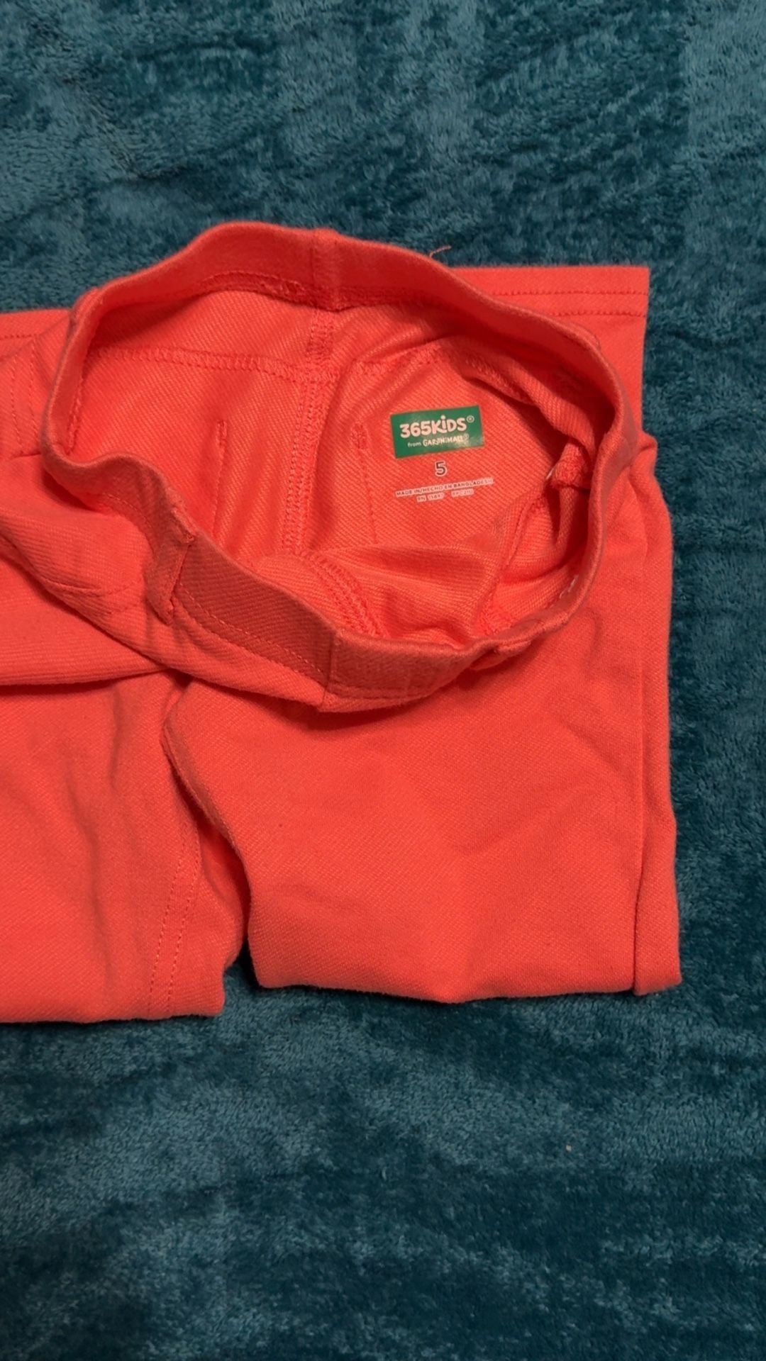 365Kids from Garanimals Skinny Pants Size 5 Salmon Pink 3