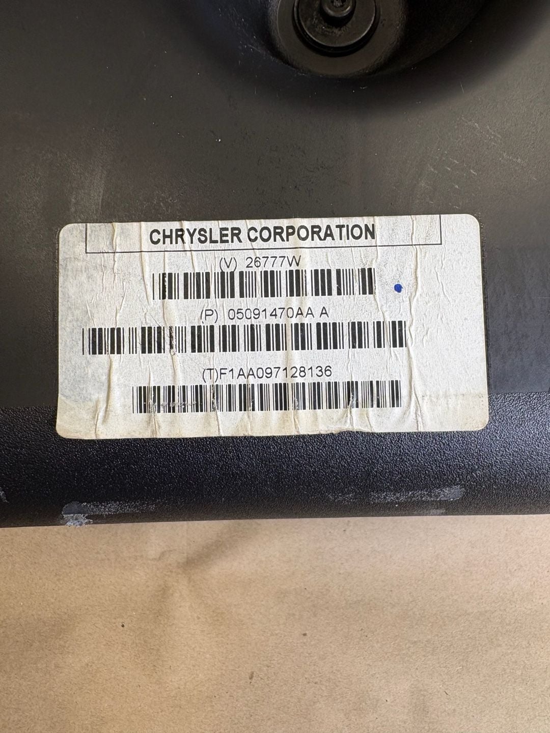 Chrysler Beats Audio OEM Subwoofer Speaker 05091470AA 7