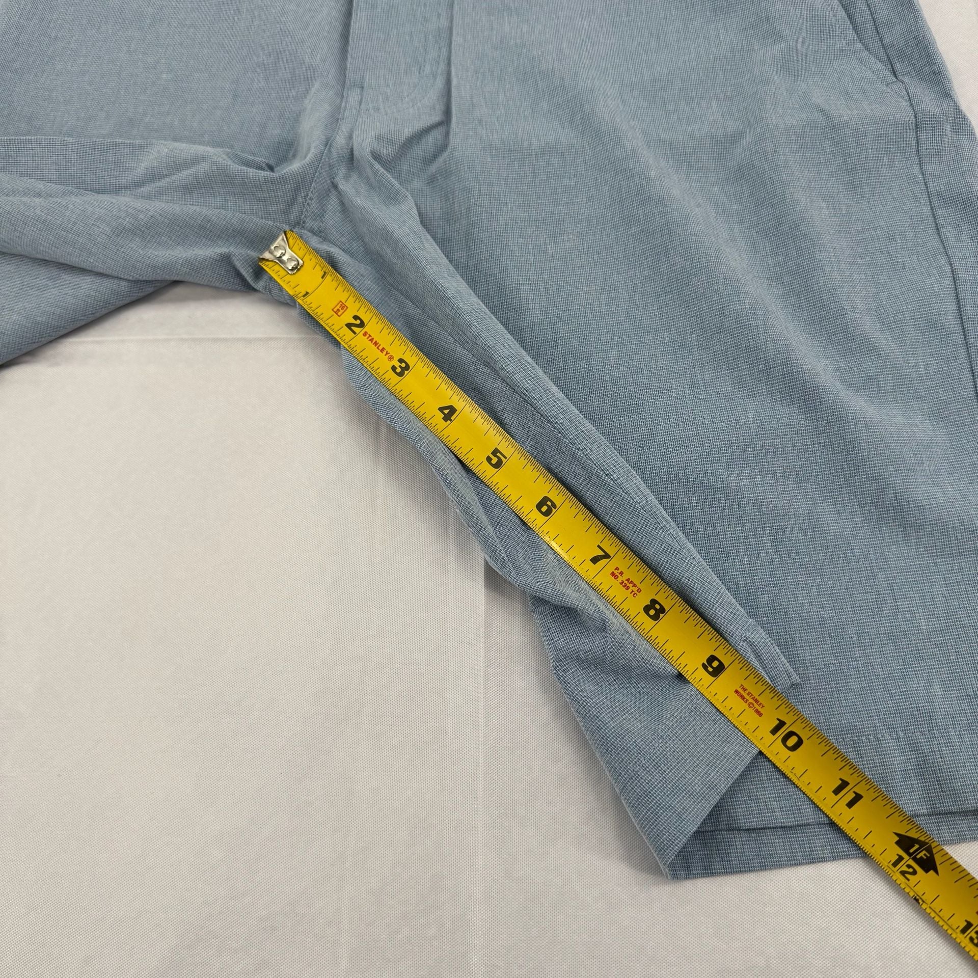 TravisMathew Performance Golf Shorts Blue Stretch 6