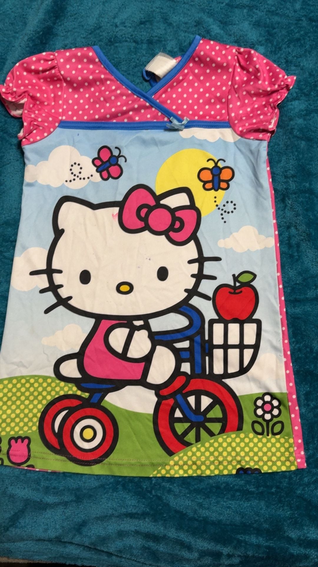 Hello Kitty Nightgown Size 4 Tricycle Graphics 1