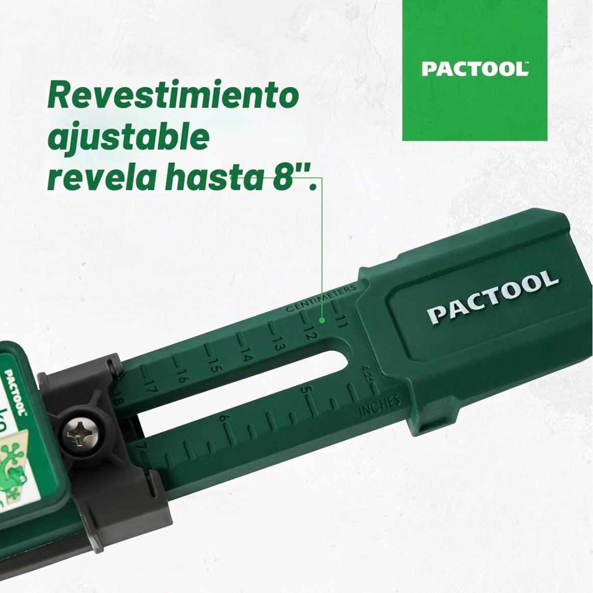 Pactool Gecko Gauge Siding Tool SA913 Pair. Universal: 5/16"–5/8" for Hardie & LP Siding 5