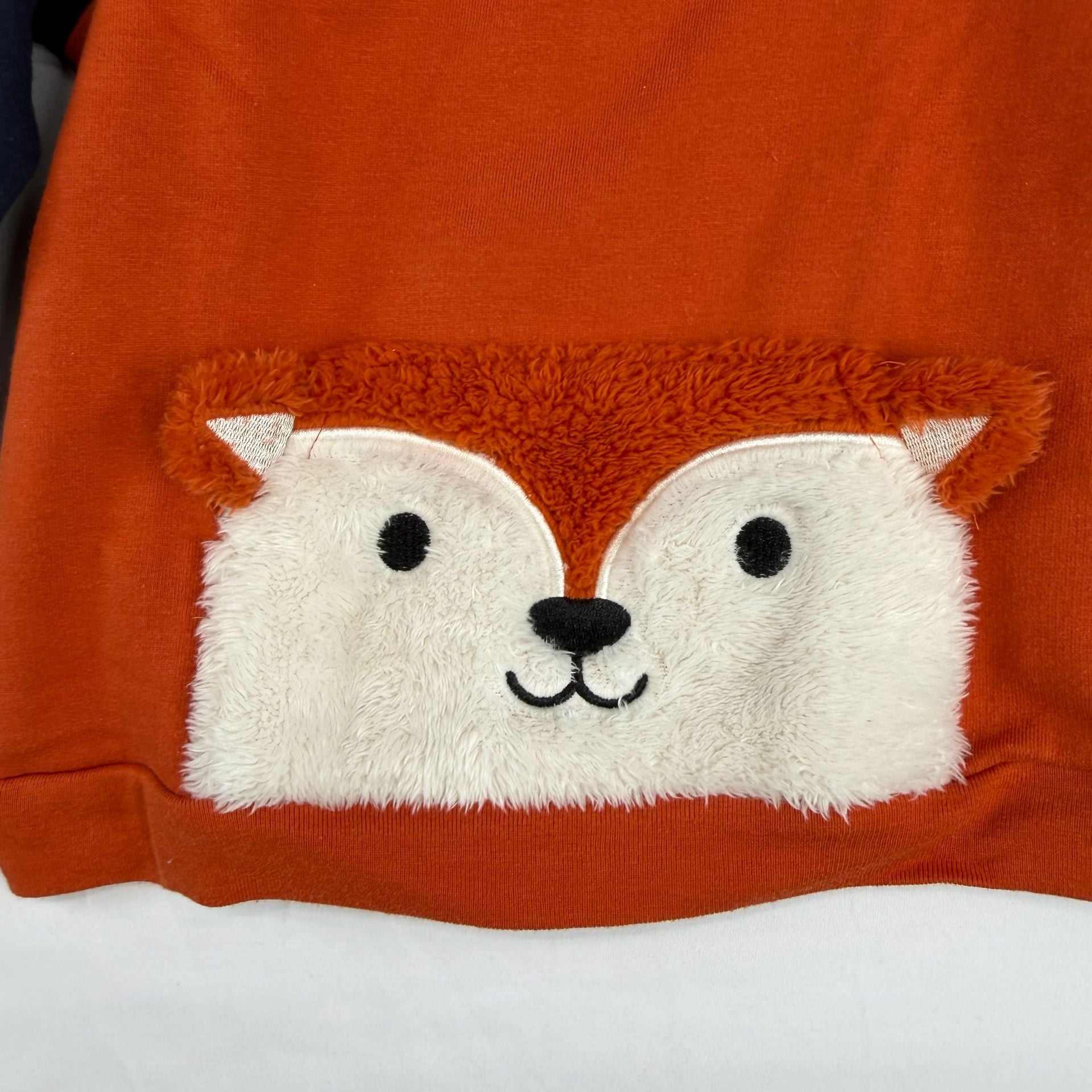 Koala Kids Sweatshirt Size 4T Orange Blue Raglan Pullover 6