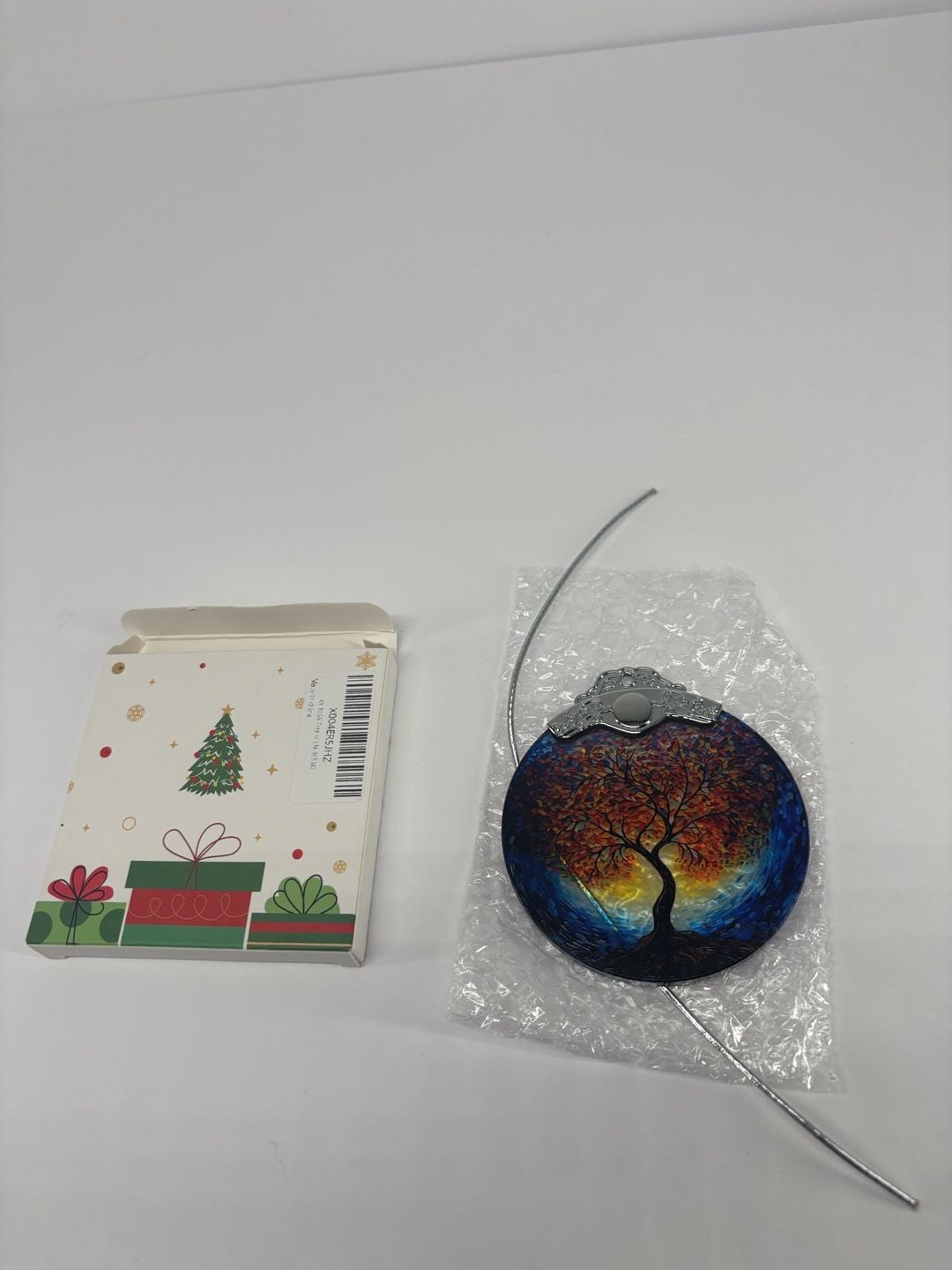 Jocidea Stained Glass Tree Of Life Christmas Ornament 2