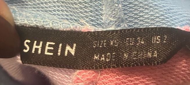 Pastel Colorblock Pullover Hoodie Pink Purple Blue Green Yellow XS 7
