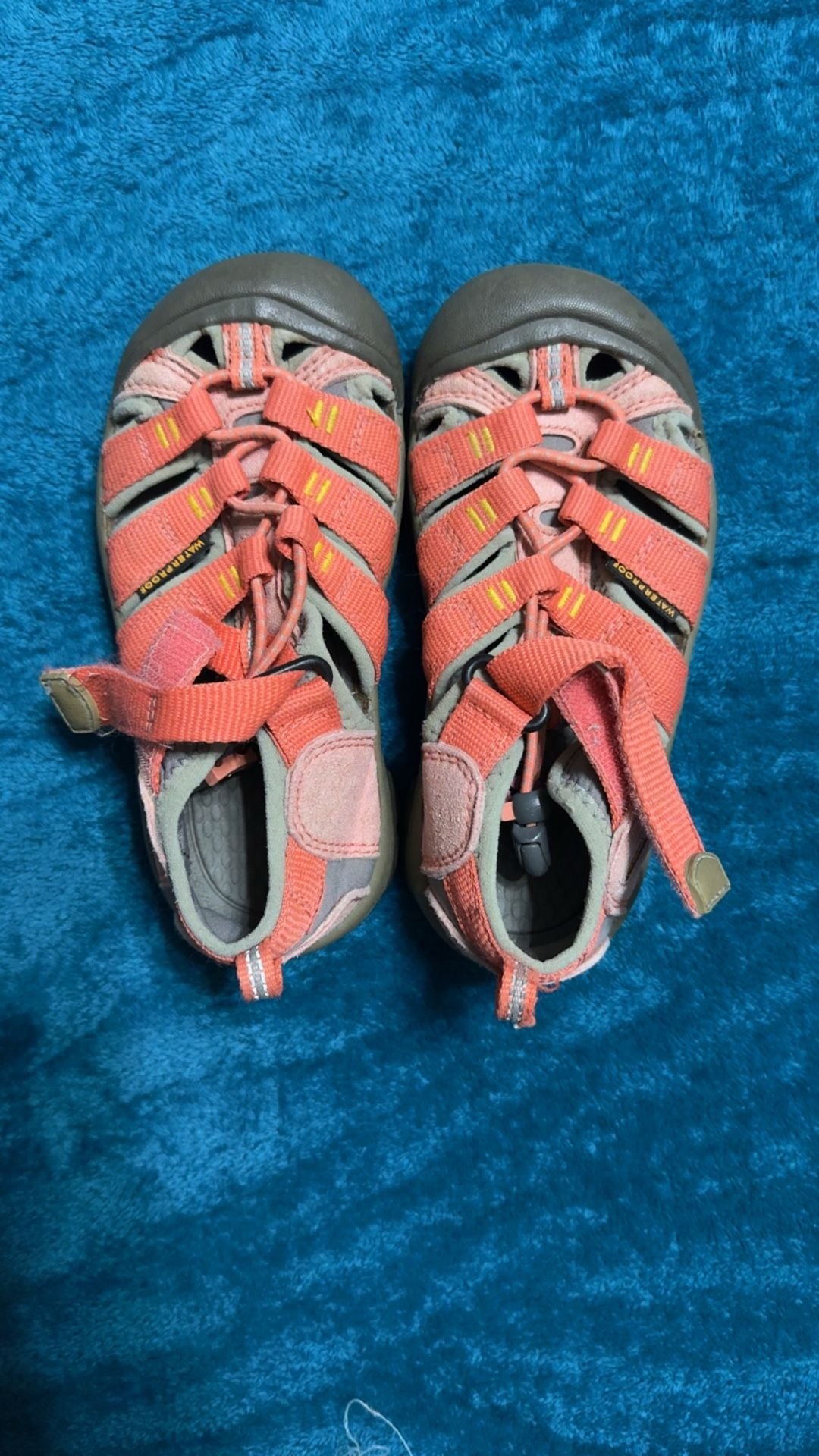 Keen Seacamp II CNX Size 11 US Coral Pink Waterproof Sandals 2