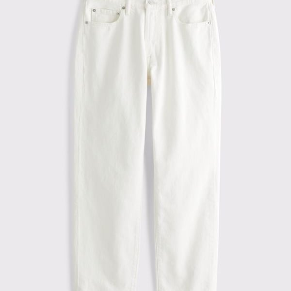 NWT Abercrombie & Fitch Relaxed Straight Jean Size 30X34 w/flaw