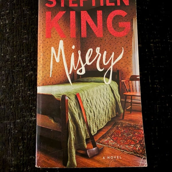 Stephen King Misery Paperback Novel