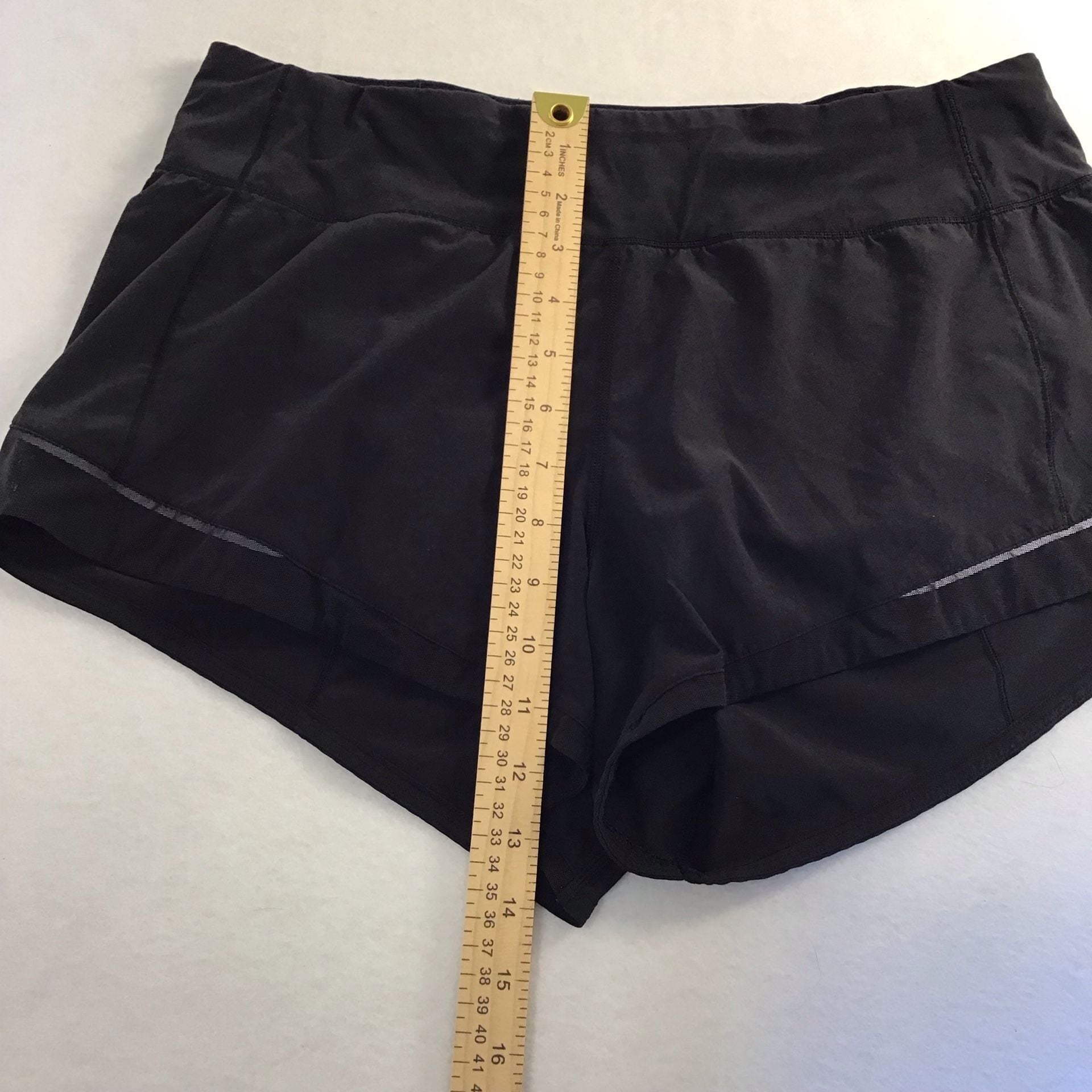 Lululemon Gait Keeper Shorts 3” inseam Black Size 8 Lined Active 5