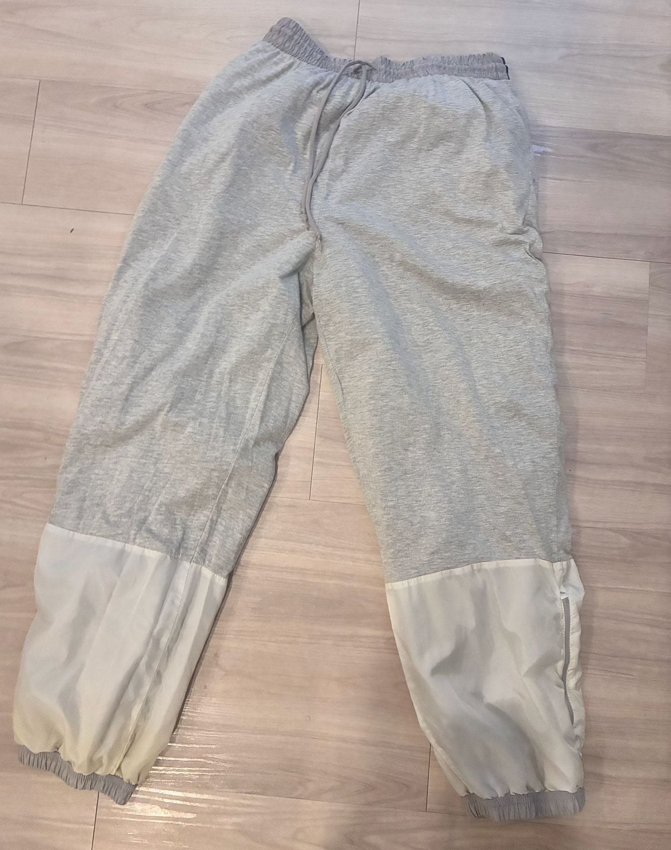Tek Gear Gray Windbreaker Jogger Pants Large 5
