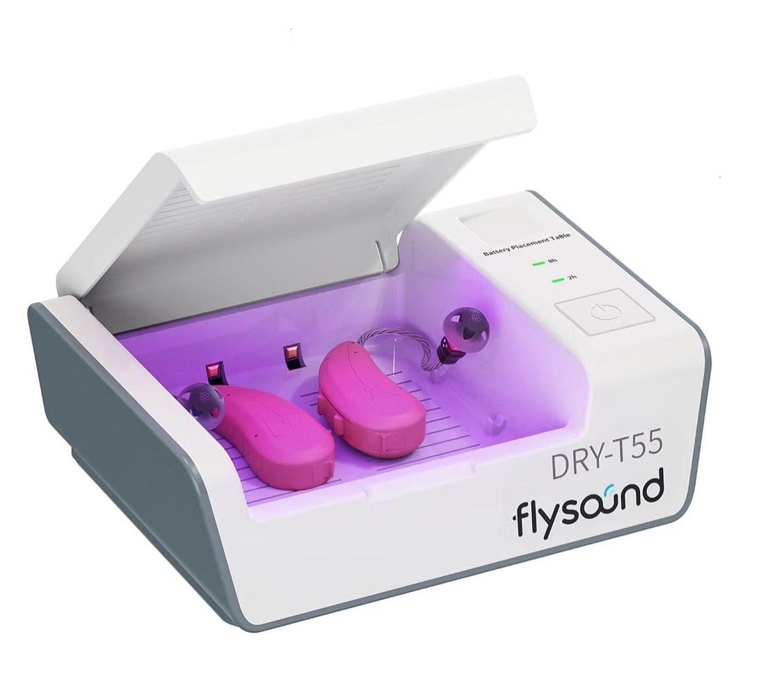 Flysound DRY-T55 Hearing Aid Dryer And Dehumidifier Box 1