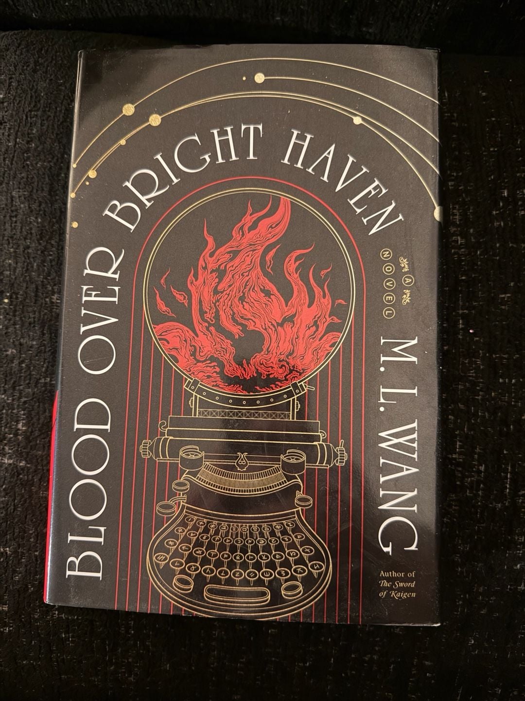Blood Over Bright Haven by M.L. Wang Hardcover Novel 1