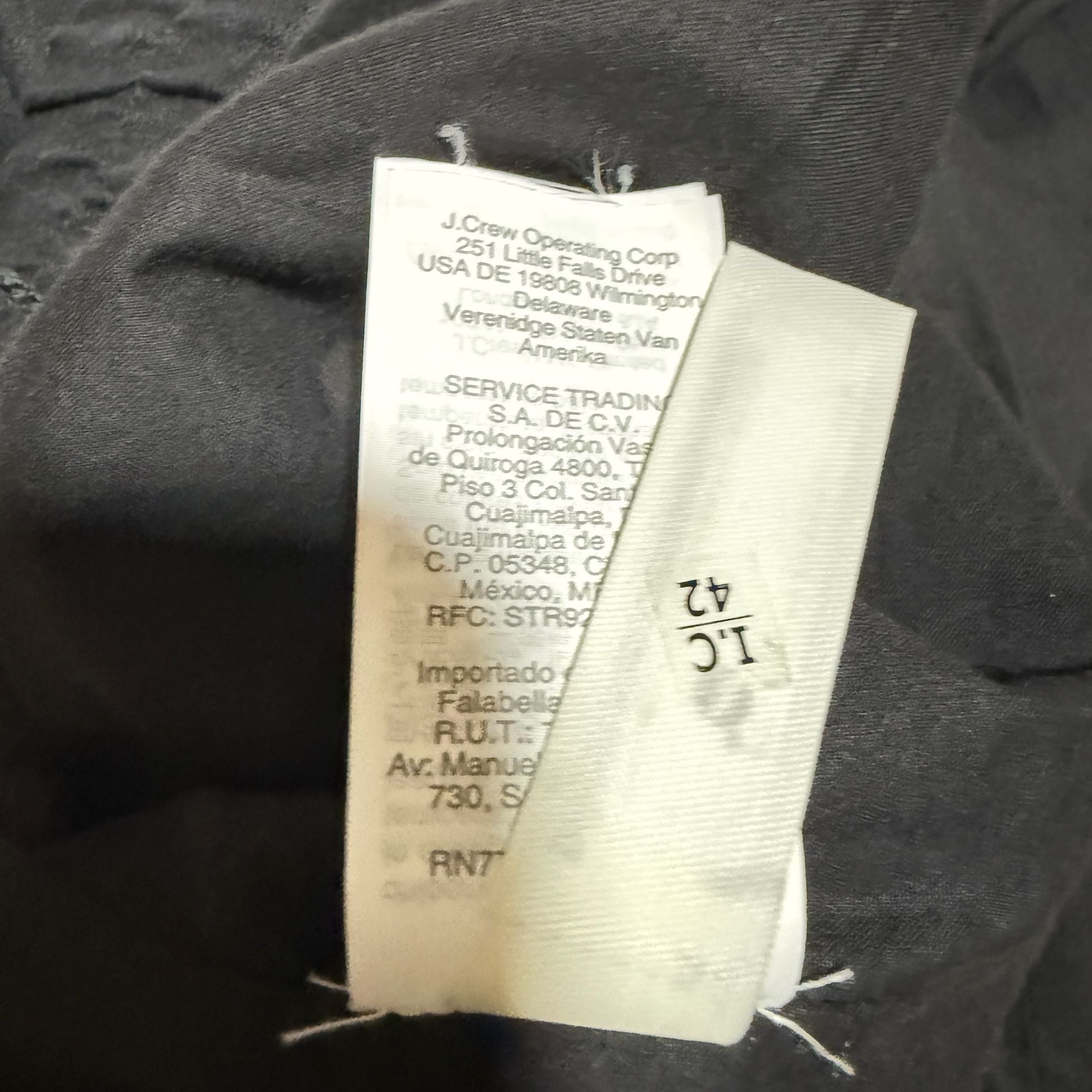 J. Crew 100% Linen Pull-On Skirt Black Elastic Waist Pocket 7