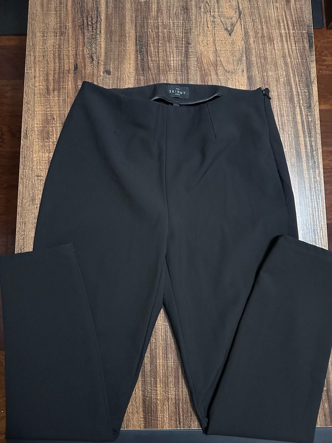 White House Black Market The Skinny Ankle Size 4 Black Pants 1