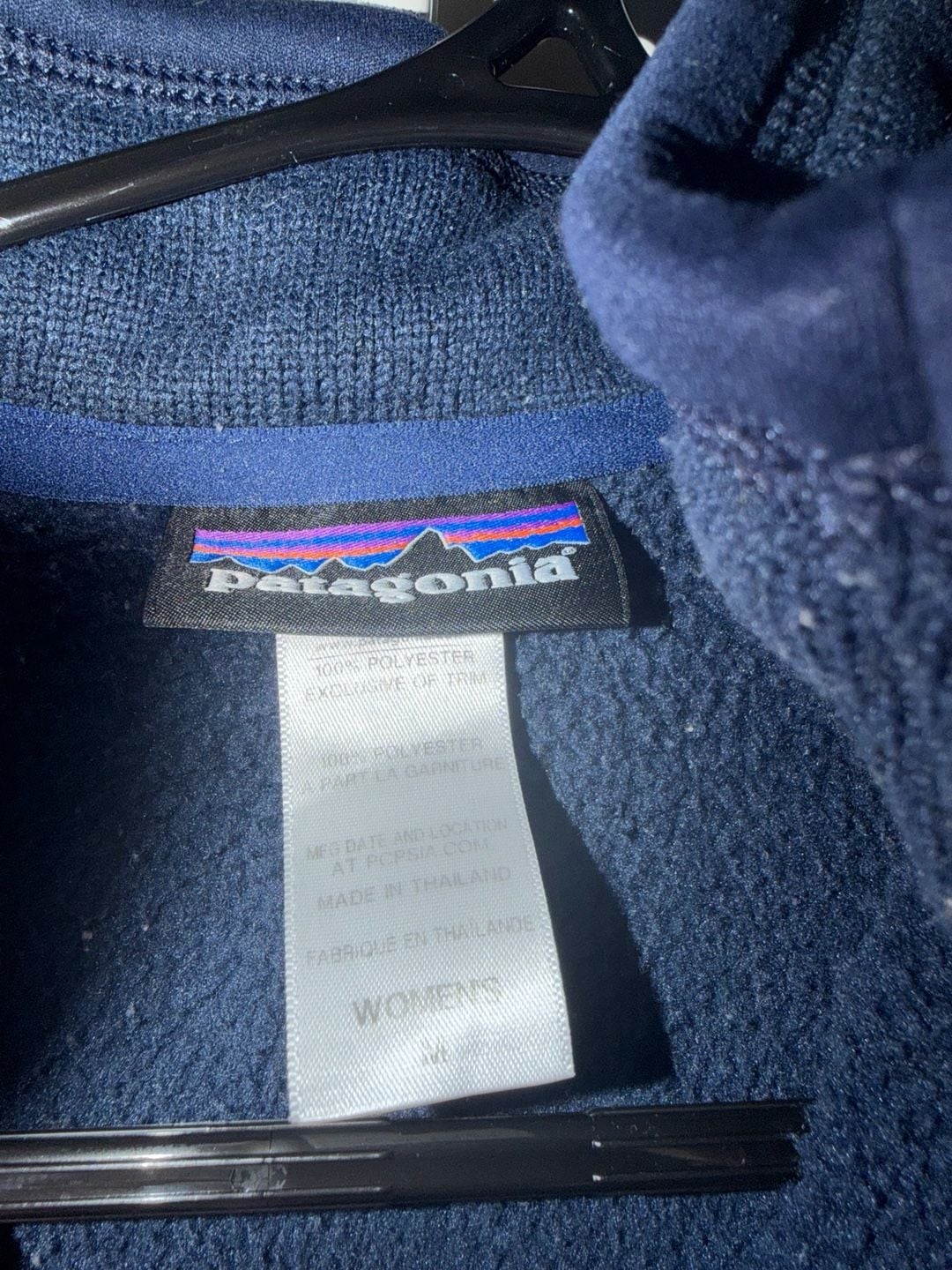 Patagonia Better Sweater 1/4-Zip Size M Blue Fleece Pullover 4
