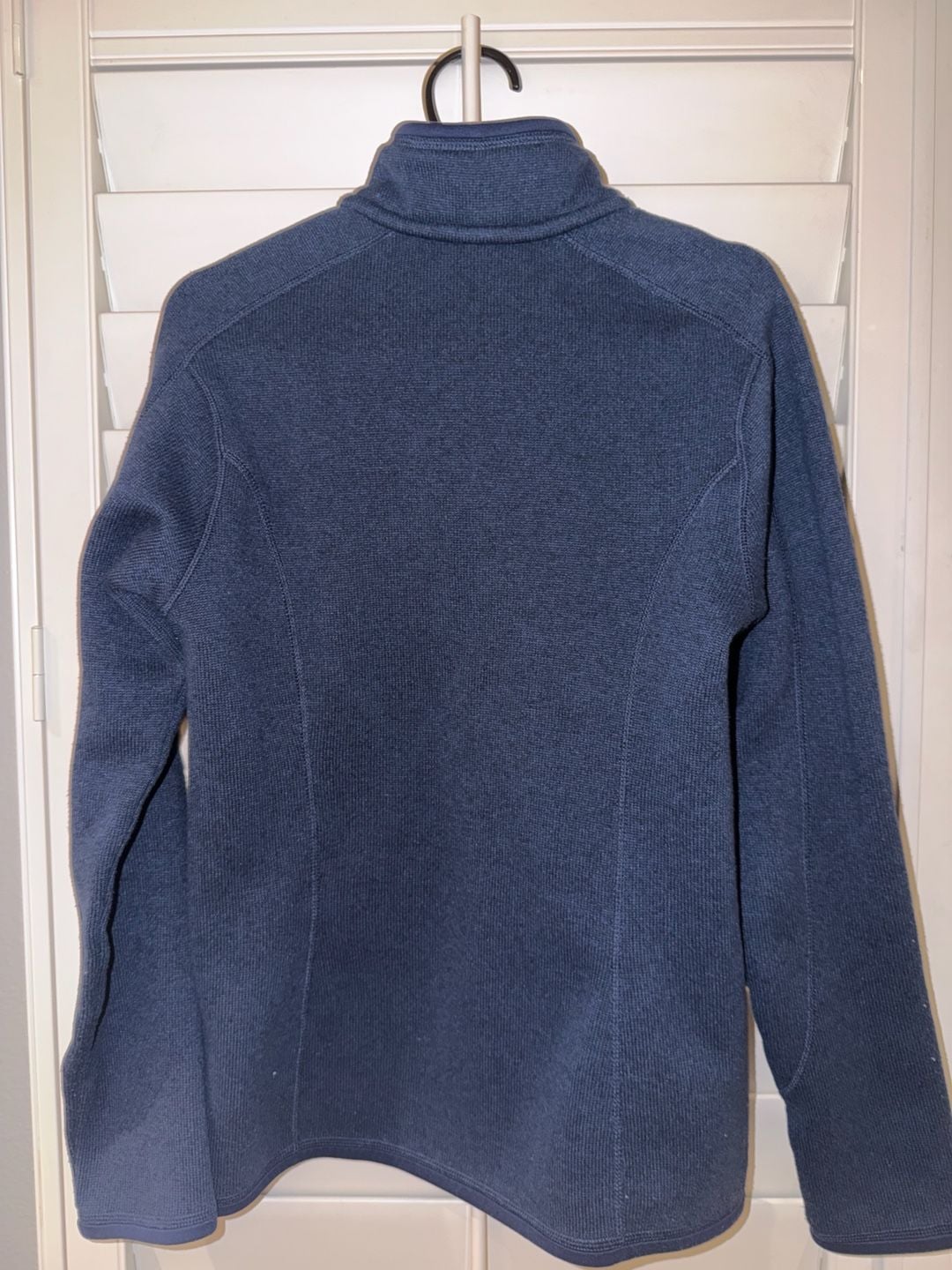 Patagonia Better Sweater 1/4-Zip Size M Blue Fleece Pullover 5