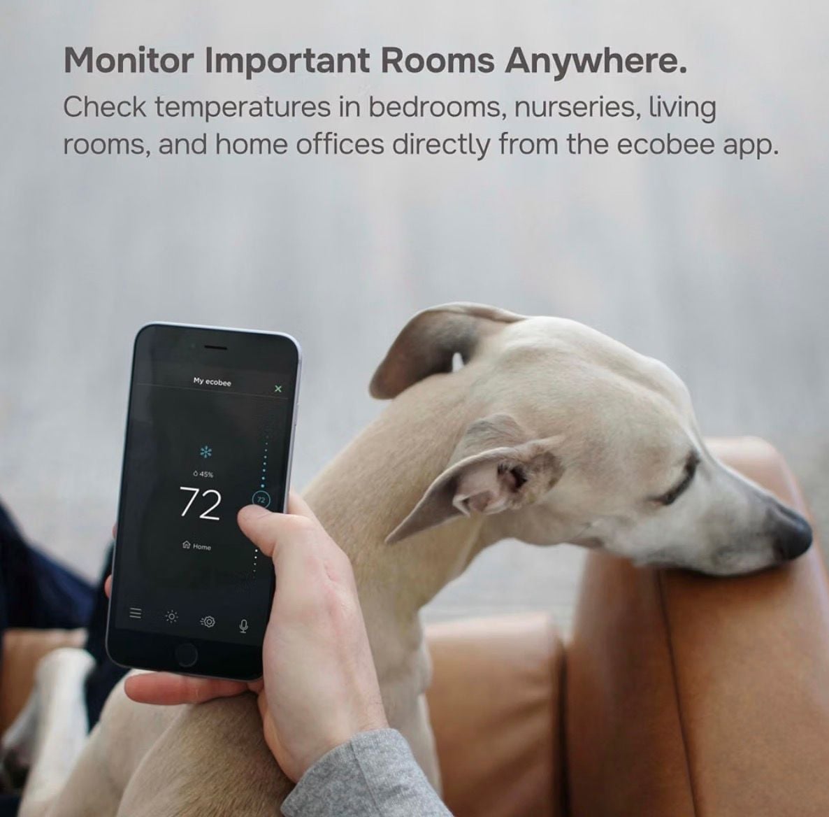 Ecobee SmartSensor 2-Pack White Room Sensors With Stands 6