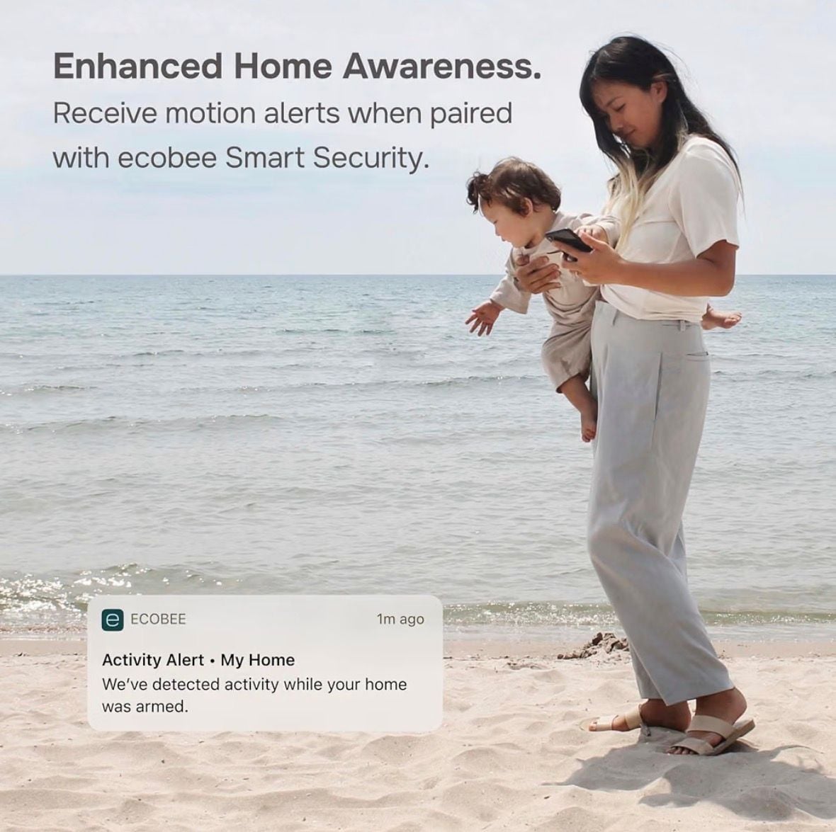 Ecobee SmartSensor 2-Pack White Room Sensors With Stands 8