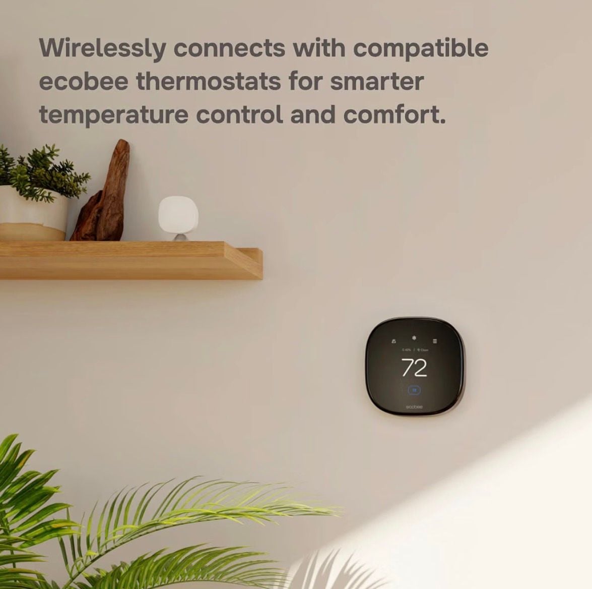 Ecobee SmartSensor 2-Pack White Room Sensors With Stands 9