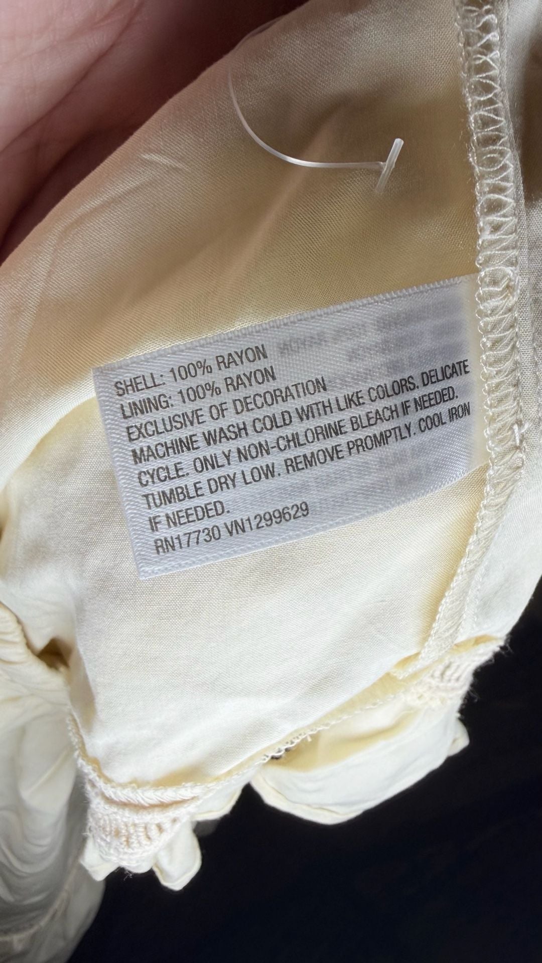 Wild Fable Shorts Size XS Cream Ruffle Tiered Skort 7