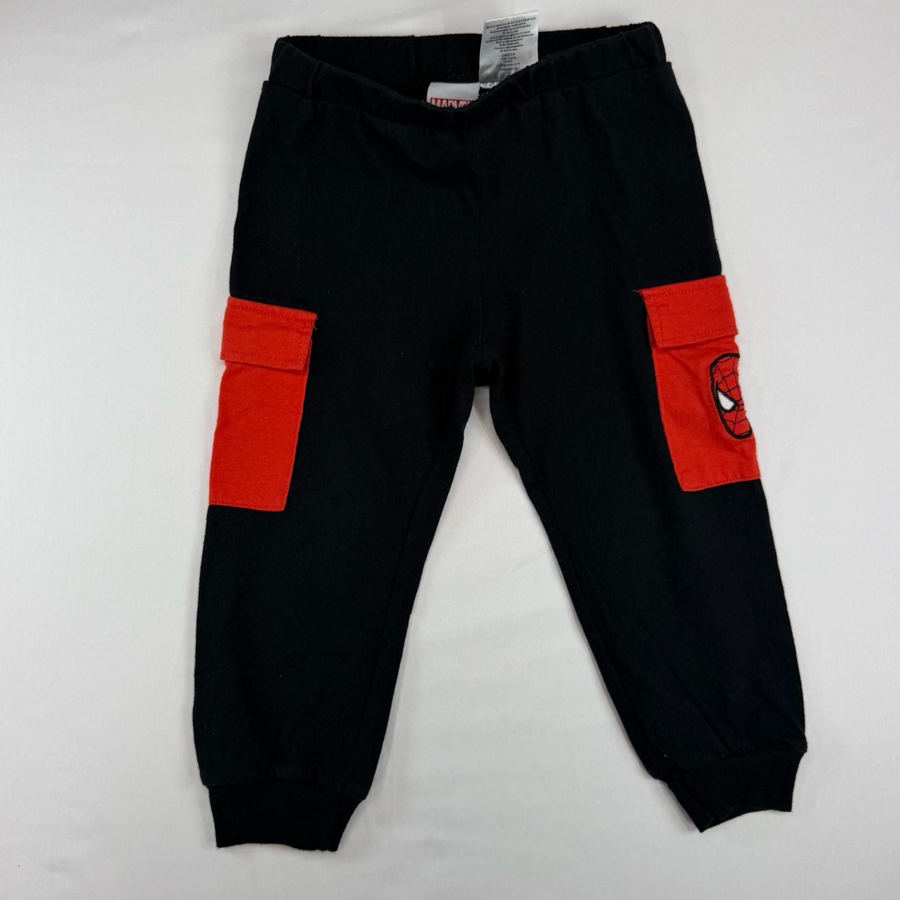Marvel Spider-Man Boys lot of 2 Jogger Pants Set 4