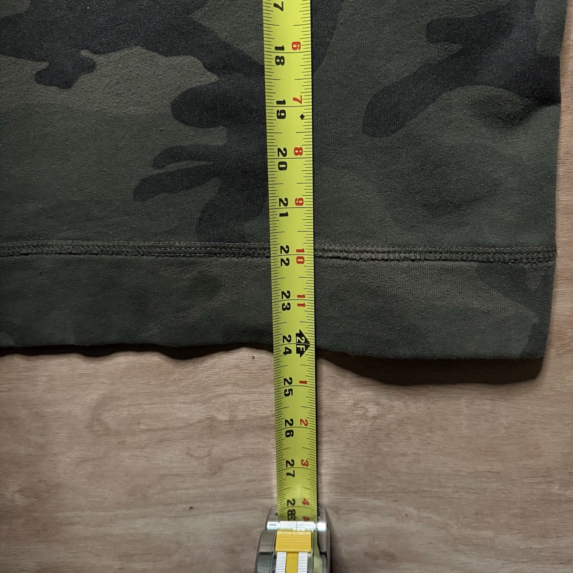 Vintage Y2K Abercrombie & Fitch Camo Hoodie XL New York Spellout 7
