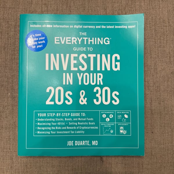 Adams Media The Everything Guide to Investing in Your 20s & 30s Paperback Book