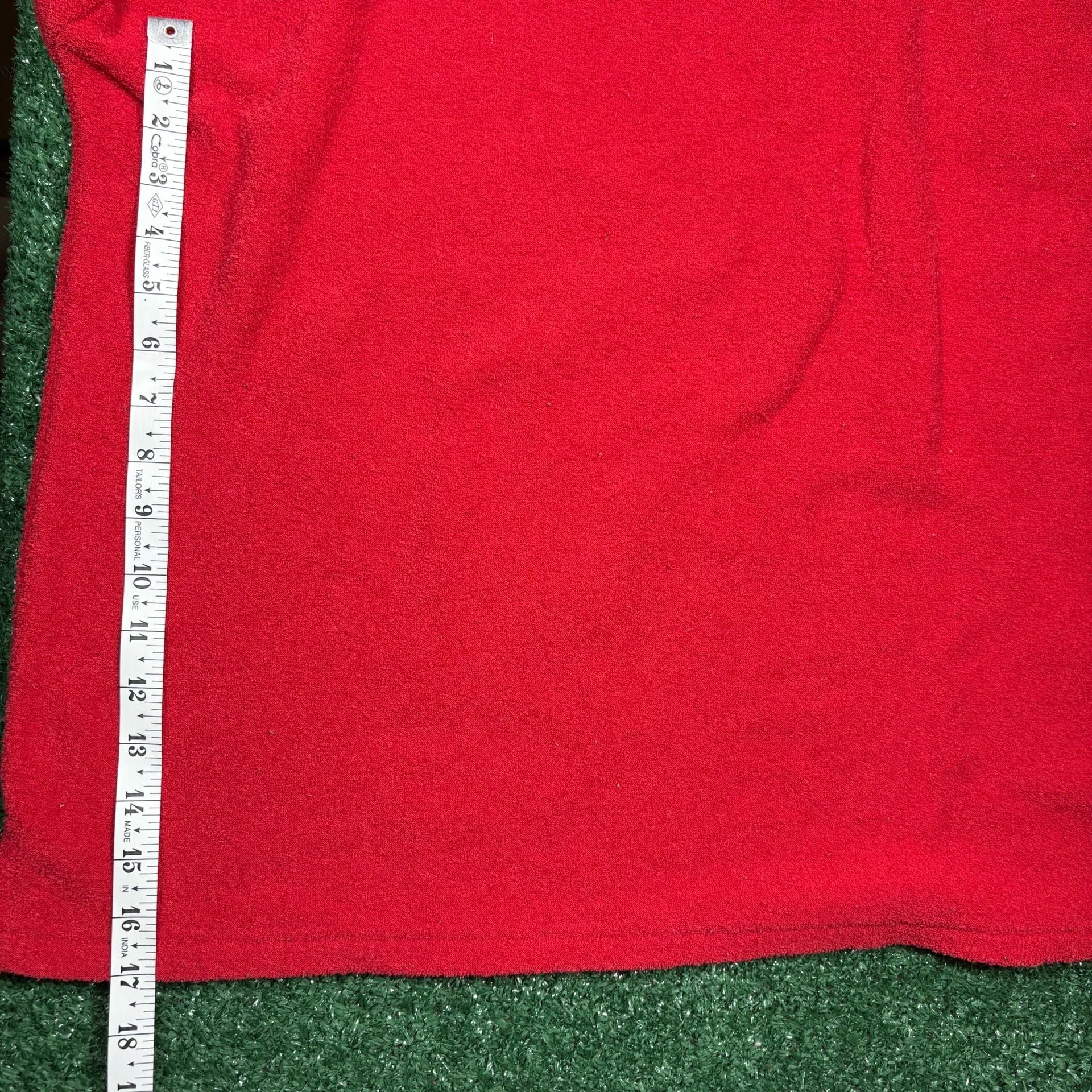 US Sport Wear Santa Monica California Sweatshirt Size XXL Red Terrycloth 5