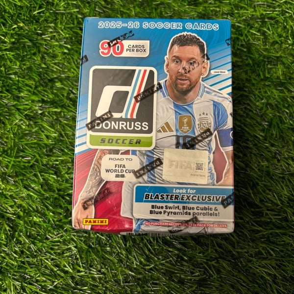 Panini 2025-26 Donruss Road to FIFA World Cup Soccer Blaster Box
