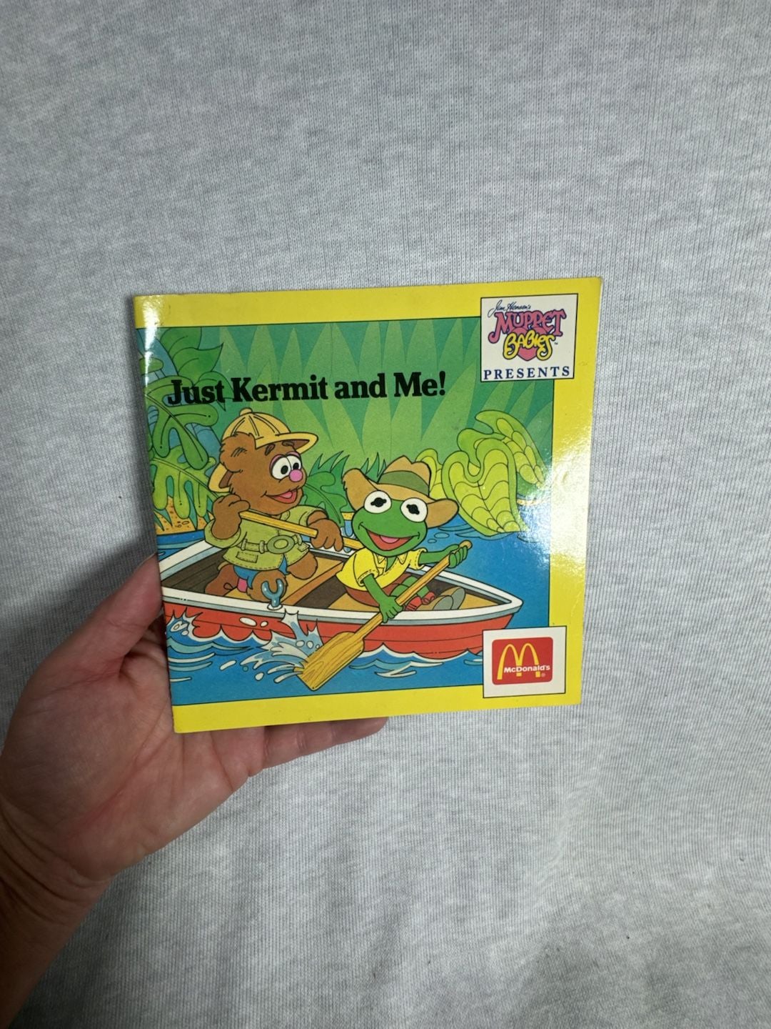 Muppet Press Just Kermit And Me 1988 Vintage McDonald's Book 1