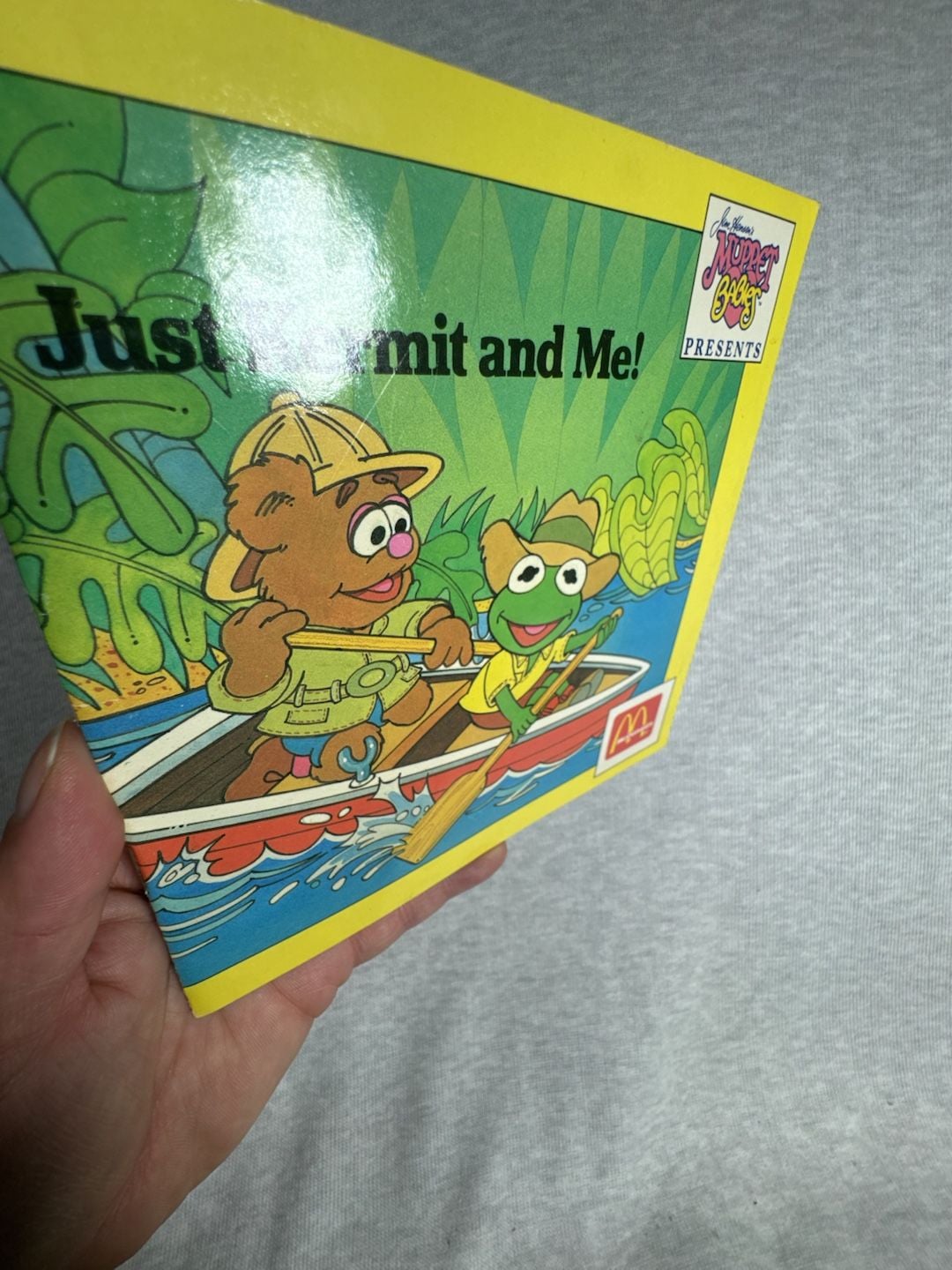 Muppet Press Just Kermit And Me 1988 Vintage McDonald's Book 2