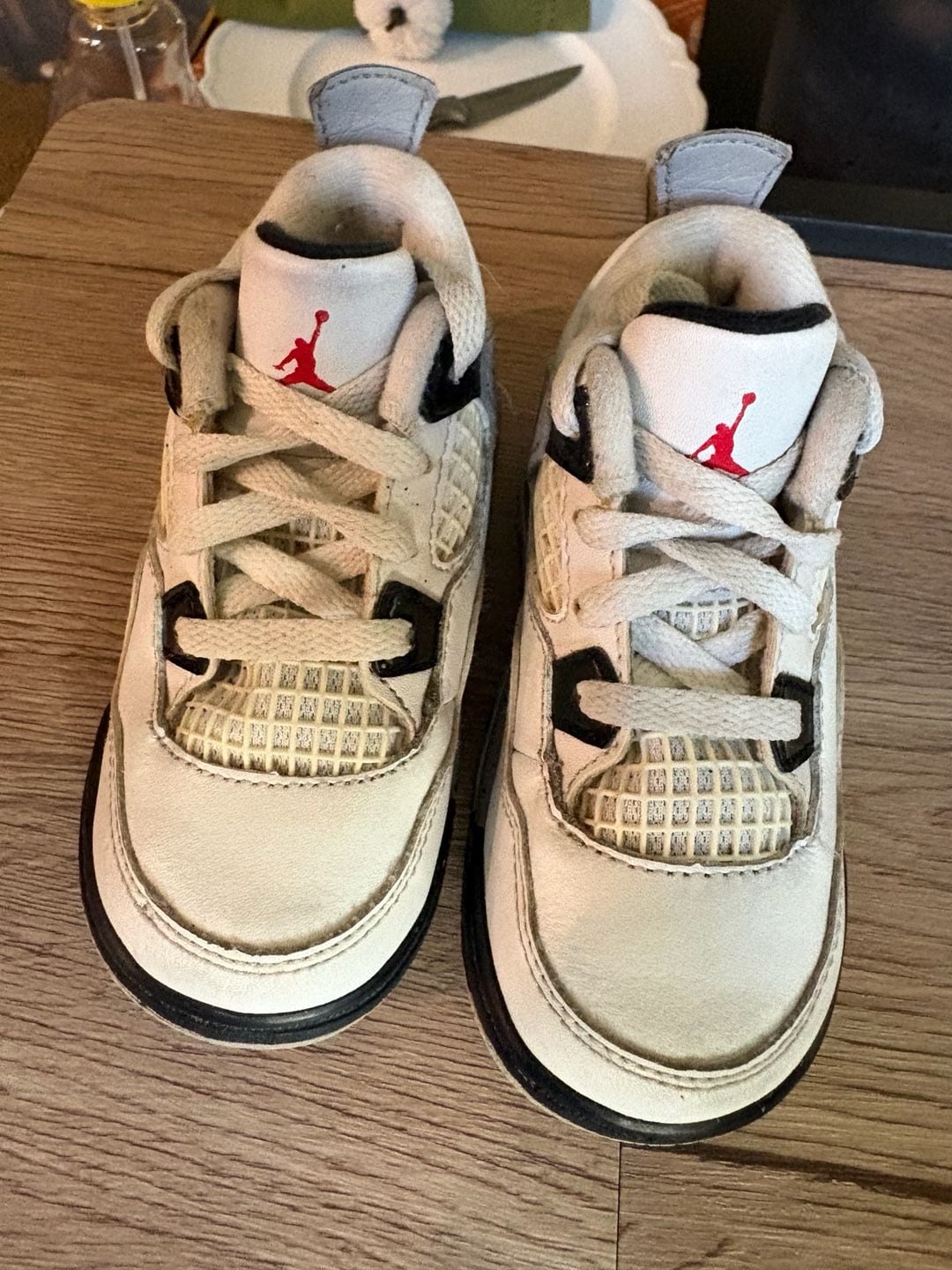 Jordan Air Jordan 4 Retro TD White Cement 7