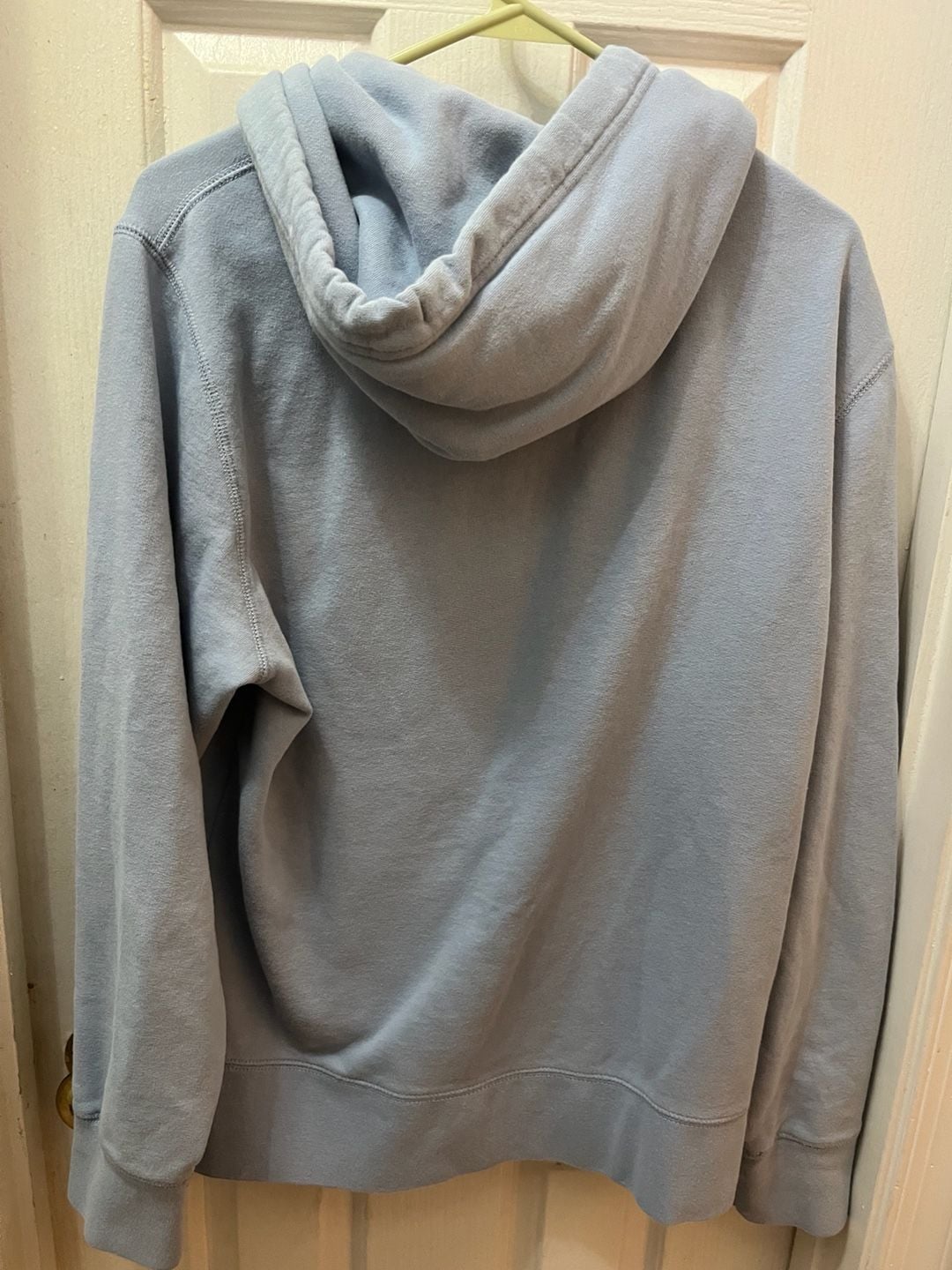 American Eagle Super Soft Graphic Pullover Hoodie Size M Blue 5