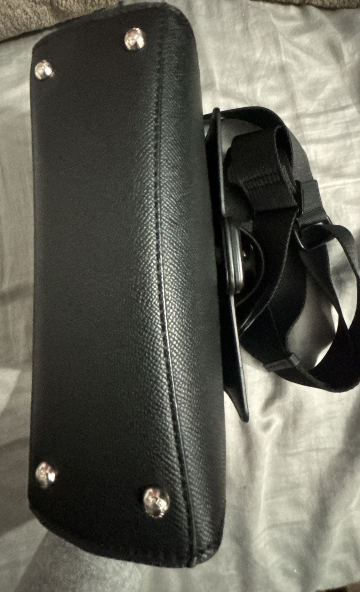 David Jones CM7394 Black Satchel Crossbody Bag 7